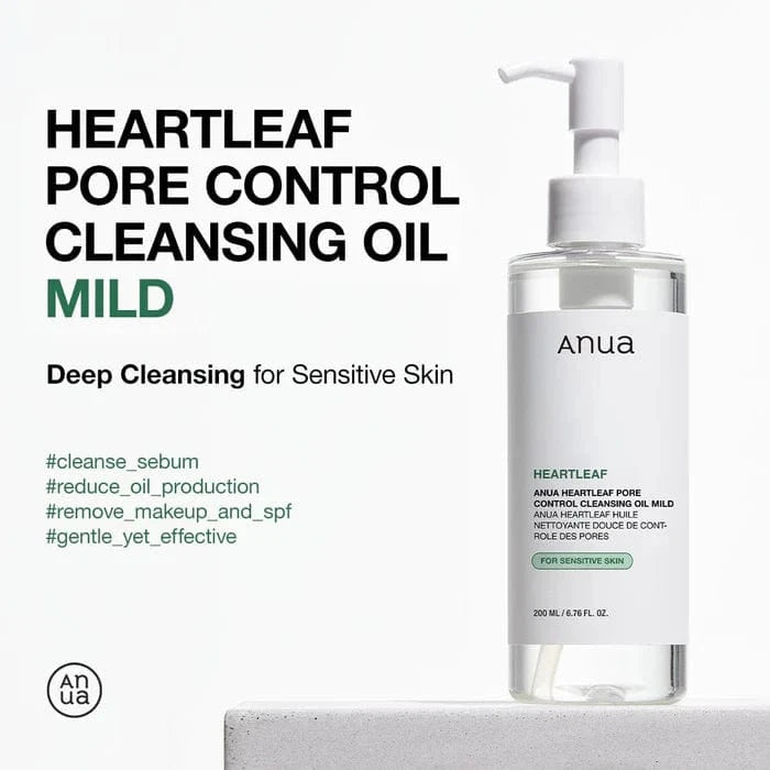 Buy Original ANUA Heartleaf Pore Cleansing Oil Mild 200ml - Online at Best Price in Pakistan Buy Original ANUA Heartleaf Pore Cleansing Oil Mild 200ml - Online at Best Price in Pakistan