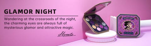 Buy Original LUXAZA Glamor Night  Eyeshadow Palette Purples 12 Colors Matte & Shimmer & Glitter - Online at Best Price in Pakistan Buy Original LUXAZA Glamor Night  Eyeshadow Palette Purples 12 Colors Matte & Shimmer & Glitter - Online at Best Price in Pakistan