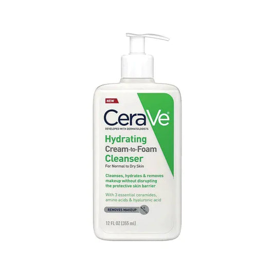 Buy Original CeraVe Hydrating Cream-to-Foam Cleanser - Online at Best Price in Pakistan