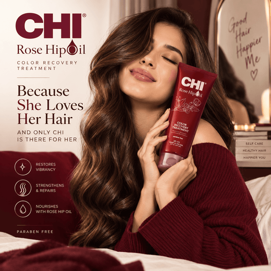 Buy Original CHI Rose Hip Oil Color Recovery Hair Treatment 237ml - Online at Best Price in Pakistan