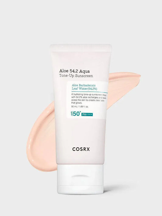Buy Original COSRX Aloe 54.2 Aqua Tone-up Sunscreen SPF 50+ PA++++ 50ml - Online at Best Price in Pakistan