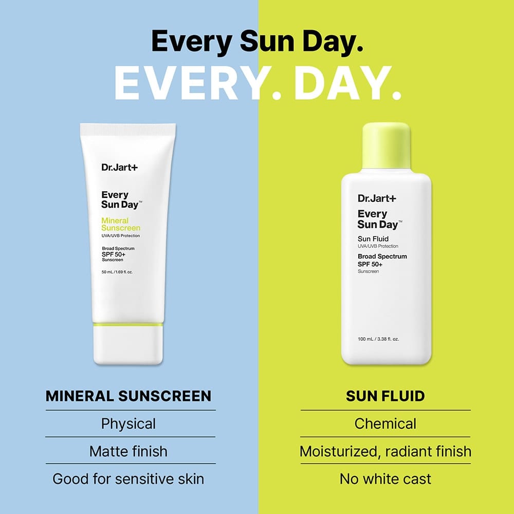 Buy Original Dr.Jart Every Sun Day Fluid Korean Sunscreen SPF 50+ for Face - Online at Best Price in Pakistan Buy Original Dr.Jart Every Sun Day Fluid Korean Sunscreen SPF 50+ for Face - Online at Best Price in Pakistan