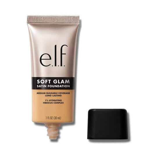 Buy Original e.l.f Cosmetics Soft Glam Satin Foundation 30 Medium Warm 30ml - Online at Best Price in Pakistan