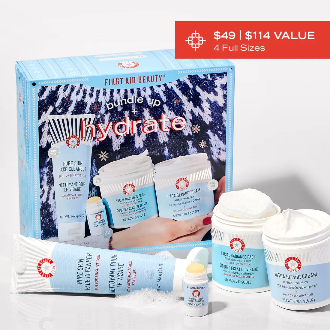 Buy Original First Aid Beauty Bundle Up + Hydrate Face Holiday Kit - Online at Best Price in Pakistan Buy Original First Aid Beauty Bundle Up + Hydrate Face Holiday Kit - Online at Best Price in Pakistan