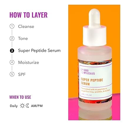 Buy Original Good Molecules Super Peptide Serum 30ml - Online at Best Price in Pakistan Buy Original Good Molecules Super Peptide Serum 30ml - Online at Best Price in Pakistan