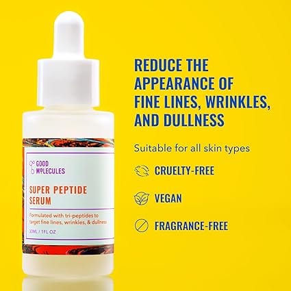 Buy Original Good Molecules Super Peptide Serum 30ml - Online at Best Price in Pakistan Buy Original Good Molecules Super Peptide Serum 30ml - Online at Best Price in Pakistan