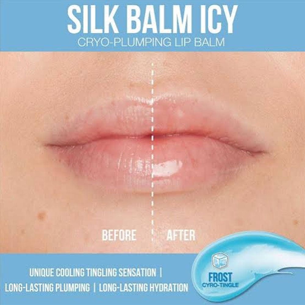 Buy Original Huda Beauty Silk Balm Icy Cryo Plumping Lip Balm - 3Ml - Online at Best Price in Pakistan Buy Original Huda Beauty Silk Balm Icy Cryo Plumping Lip Balm - 3Ml - Online at Best Price in Pakistan