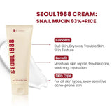 Buy Original K-Secret Seoul 1988 Cream Snail Mucin 93% + Rice 100ml - Online at Best Price in Pakistan Buy Original K-Secret Seoul 1988 Cream Snail Mucin 93% + Rice 100ml - Online at Best Price in Pakistan