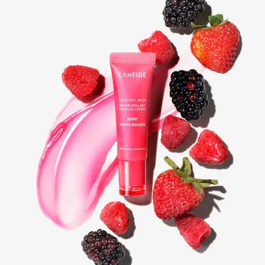 Buy Original Laneige Lip Glowy Balm Moisturize & Nourish Berry (Pink tint) 10g - Online at Best Price in Pakistan