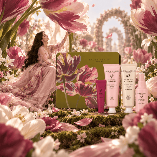 Buy Original Laura Ashley White Tea & Jasmine Mini Indulgence Gift Set - Online at Best Price in Pakistan