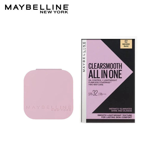 Buy Original Maybelline Clear Smooth All in One Powder Foundation 03 Natural Refill - Online at Best Price in Pakistan