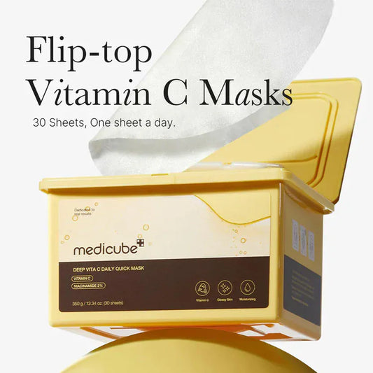 Buy Original Medicube Deep Vita C Daily Quick Mask 30 Sheets - Online at Best Price in Pakistan