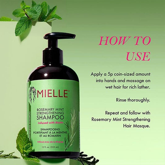 Buy Original Mielle Organics Rosemary Mint Strengthening Shampoo 355ml - Online at Best Price in Pakistan