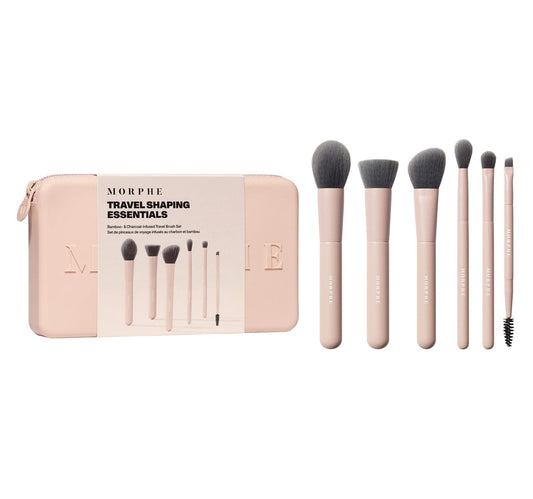 Buy Original Morphe Travel Shaping Essentials Bamboo & Charcoal Infused Travel Brush Set - Online at Best Price in Pakistan