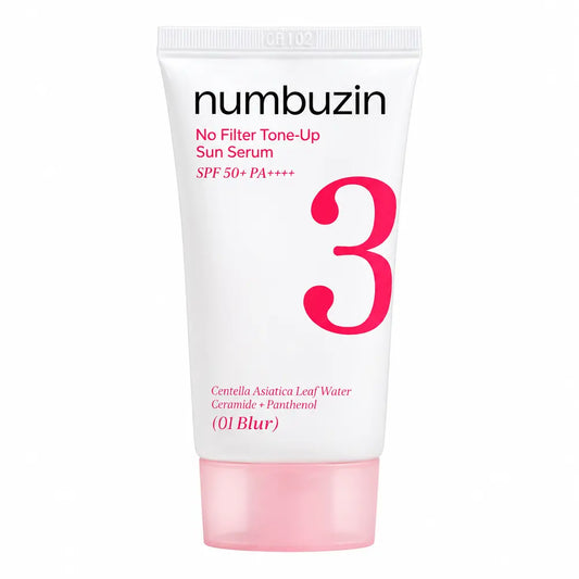 Buy Original Numbuzin No.3 No Filter Tone Up Sun Serum SPF50+ PA++++ 01 Blur 50ml - Online at Best Price in Pakistan