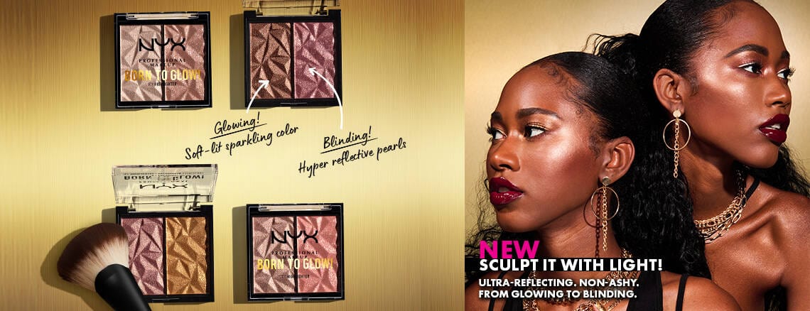 Buy Original NYX Professional Makeup Born To Glow Icy Highlighter Duo The Bronze & Gem Strom - Online at Best Price in Pakistan Buy Original NYX Professional Makeup Born To Glow Icy Highlighter Duo The Bronze & Gem Strom - Online at Best Price in Pakistan