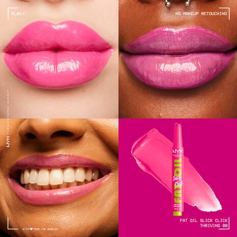 Buy Original NYX Professional Makeup Fat Oil Slick Click Lip Oil Stick 08 Thriving - Online at Best Price in Pakistan