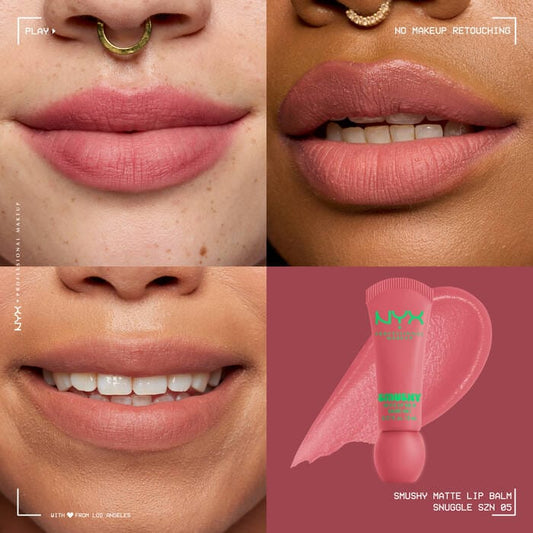 Buy Original Nyx Professional Makeup Smushy Matte Lip Balm Snuggle Szn 05 - Online at Best Price in Pakistan