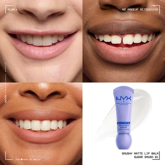 Buy Original Nyx Professional Makeup Smushy Matte Lip Balm Sugar Smush 01 - Online at Best Price in Pakistan