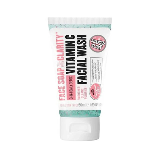 Buy Original Soap & Glory Face Soap & Clarity Vitamin-C Facial Wash 3-in-1 50ml - Online at Best Price in Pakistan