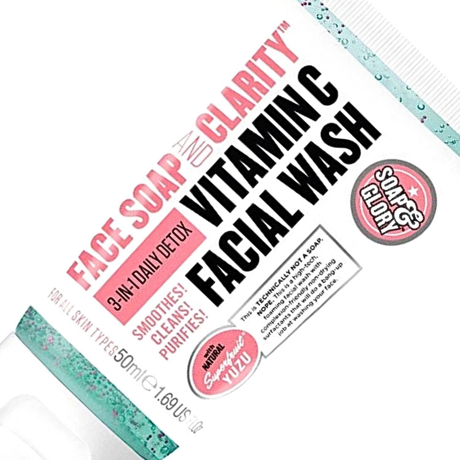 Buy Original Soap & Glory Face Soap & Clarity Vitamin-C Facial Wash 3-in-1 50ml - Online at Best Price in Pakistan Buy Original Soap & Glory Face Soap & Clarity Vitamin-C Facial Wash 3-in-1 50ml - Online at Best Price in Pakistan
