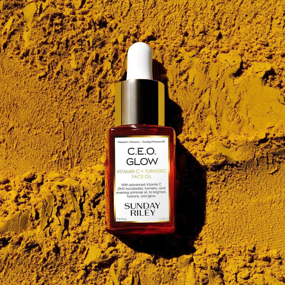 Buy Original Sunday Riley C.E.O. GLOW VITAMIN C AND TURMERIC FACE OIL 15ml - Online at Best Price in Pakistan Buy Original Sunday Riley C.E.O. GLOW VITAMIN C AND TURMERIC FACE OIL 15ml - Online at Best Price in Pakistan