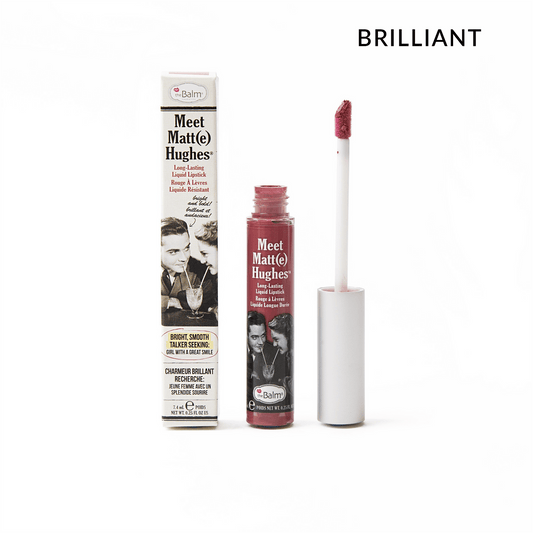 Buy Original the Balm cosmetics Meet Matt Hughes Brilliant Liquid Lipstick - Online at Best Price in Pakistan