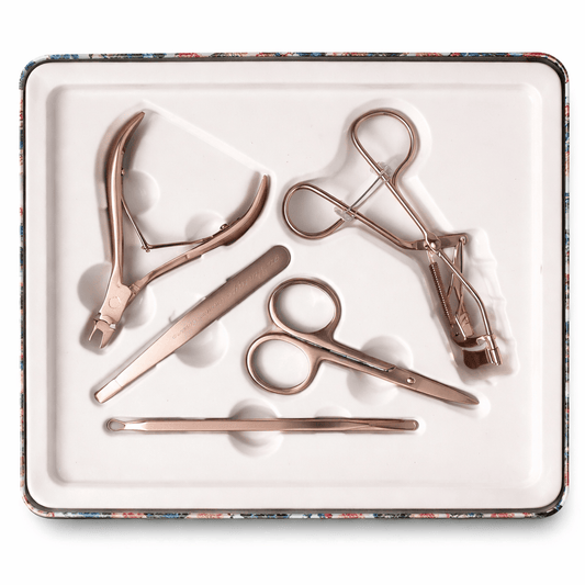 Buy Original The Vintage Cosmetic Company Tools of the Trade Tin 5 Piecs Set - Online at Best Price in Pakistan