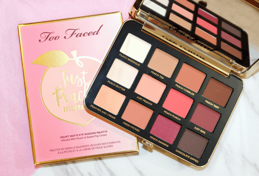 Buy Original Too Faced Just Peachy Mattes Eyeshadow Palette - Online at Best Price in Pakistan