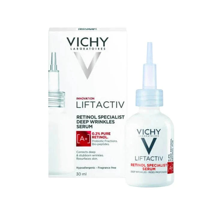 Buy Original VICHY LIFTACTIV-Retinol-Specialist-Serum 30ml - Online at Best Price in Pakistan Buy Original VICHY LIFTACTIV-Retinol-Specialist-Serum 30ml - Online at Best Price in Pakistan