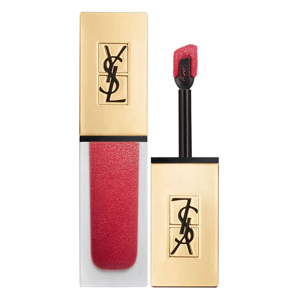 Yves Saint Laurent Tatouage Couture The Mettallics Matte Satin Lipstick 101 Chrome Red Clash