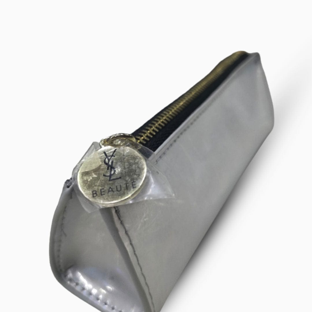 Buy Original Yves Saint Laurent Beaute Mini Makeup Pouch - Holographic Silver - Online at Best Price in Pakistan Buy Original Yves Saint Laurent Beaute Mini Makeup Pouch - Holographic Silver - Online at Best Price in Pakistan