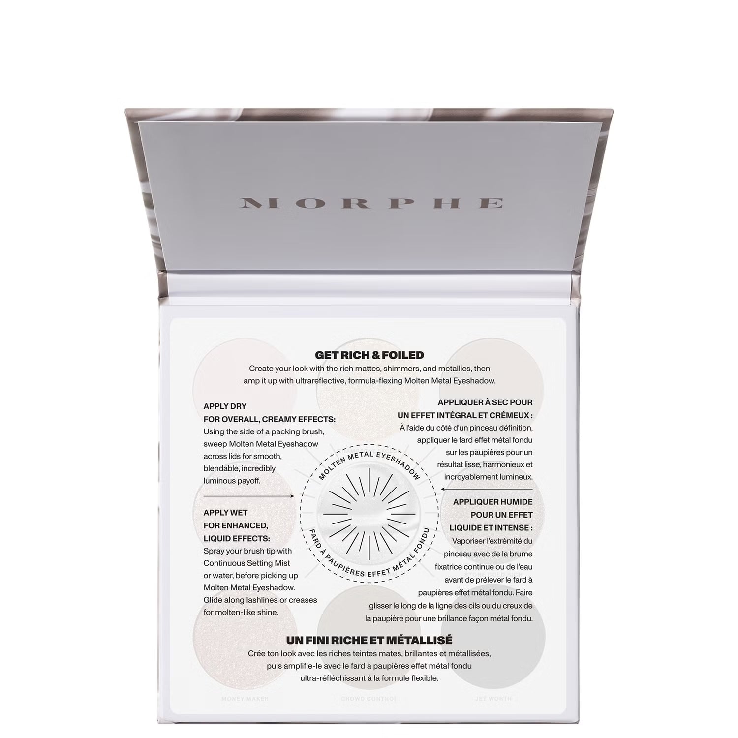 Buy Original Moprhe Rich & Foiled Going Platinum Eyeshadow Palette - Online at Best Price in Pakistan