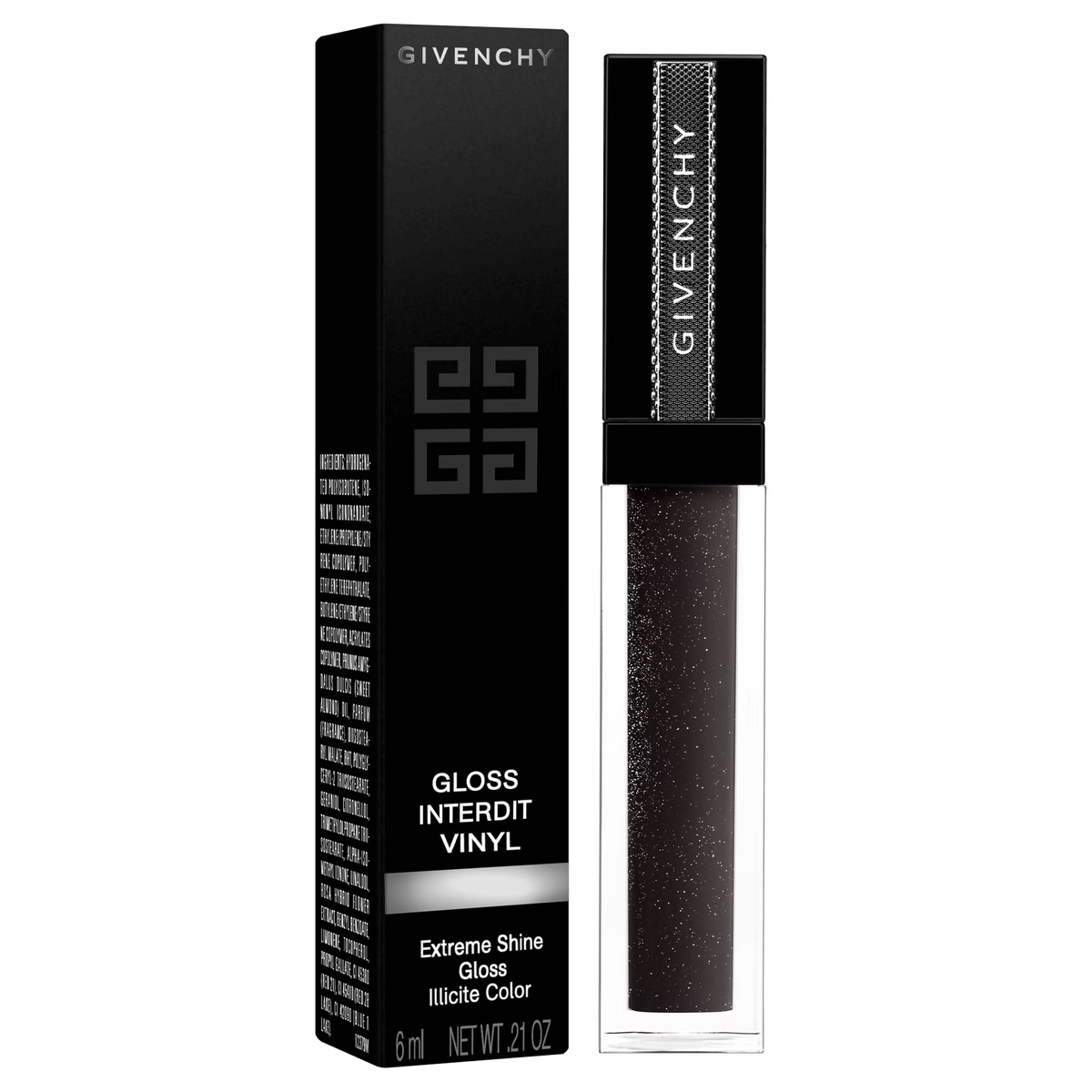 Givenchy Lip Gloss Interdit Vinyl 16 Noir Revelateur