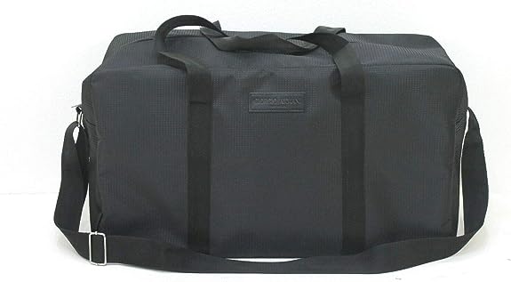Giorgio Armani Black Holdall Gym Travel Sport Weekender Bag