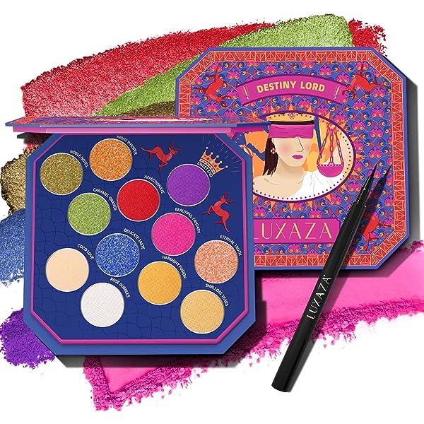 LUXAZA  Destiny Lord Colorful Eyeshadow Palette