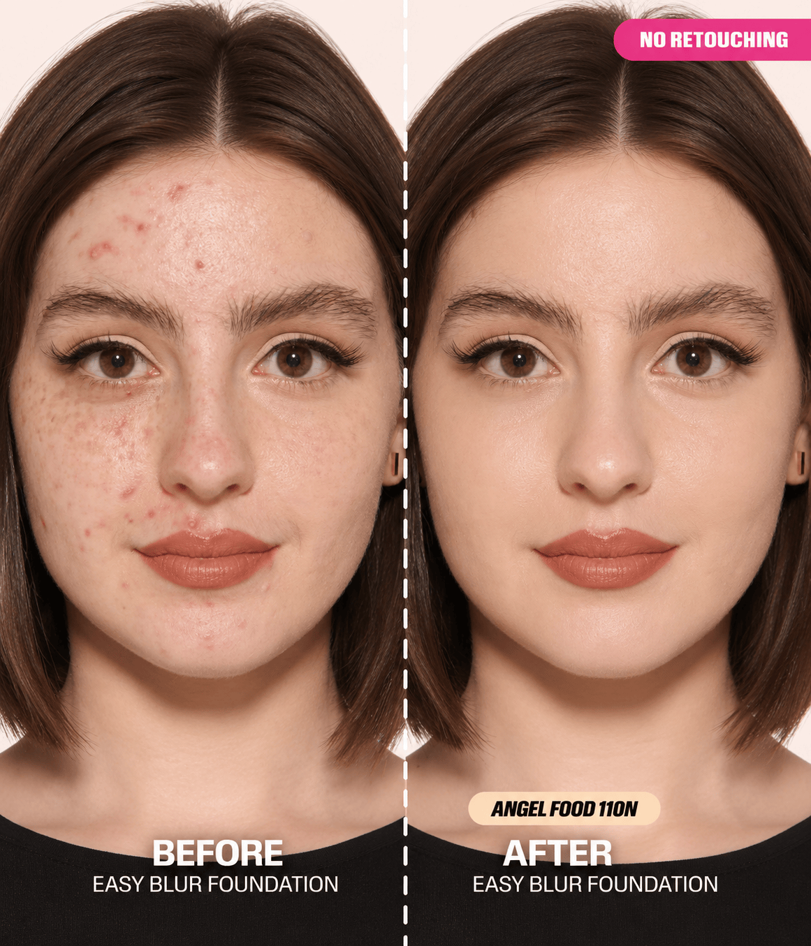 Huda Beauty Easy Blur Natural Airbrush Foundation Angel Food 110N 30ml