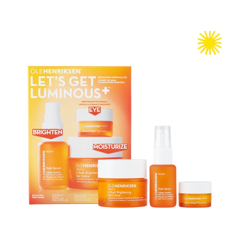 OLEHENRIKSEN Let's Get Luminous+ Brightening Vitamin C Essentials Set