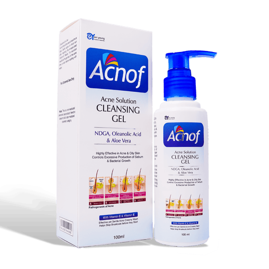 Buy Original Acnof Acne Solution Cleansing Gel - 100ml - Online at Best Price in Pakistan