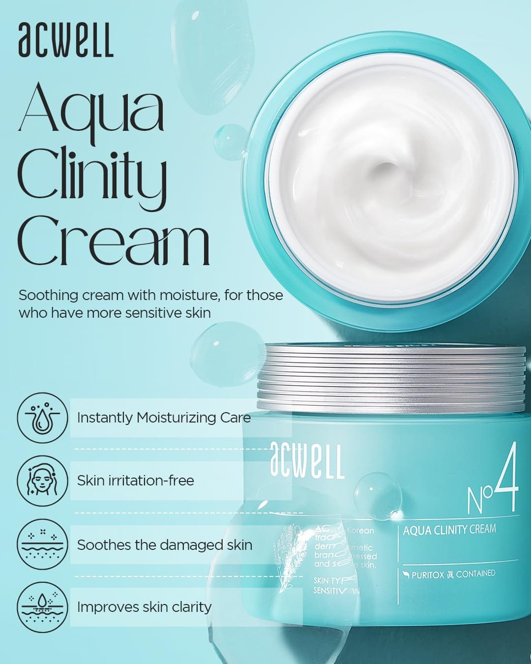 Buy Original acwell Aqua Clinity Cream 50ml - Online at Best Price in Pakistan
