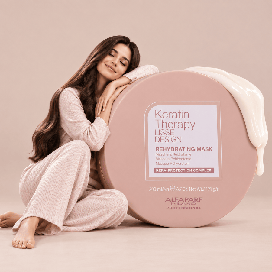 Buy Original Alfaparf Milano Professional Lisse Keratin Therapy Rehydrating Mask 200ml - Online at Best Price in Pakistan