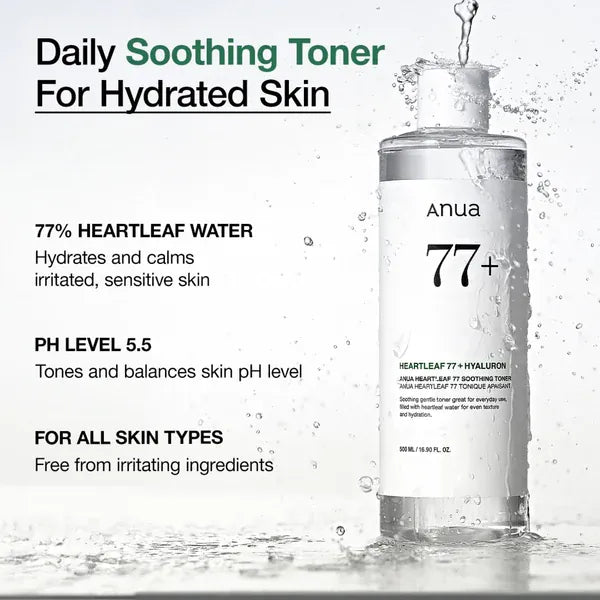 Buy Original Anua Heartleaf 77% Soothing Toner 250ml - Online at Best Price in Pakistan