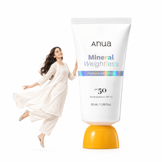 Buy Original Anua Mineral Weightless Finish Sunscreen 50ml - Online at Best Price in Pakistan