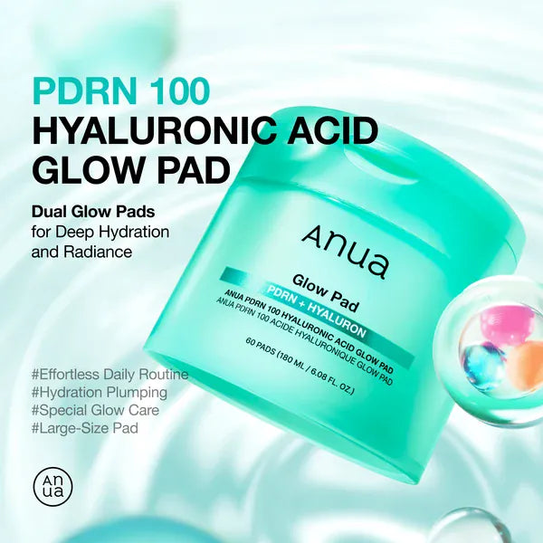 Buy Original Anua PDRN + Hyaluron Glow Pad 60 pcs - Online at Best Price in Pakistan