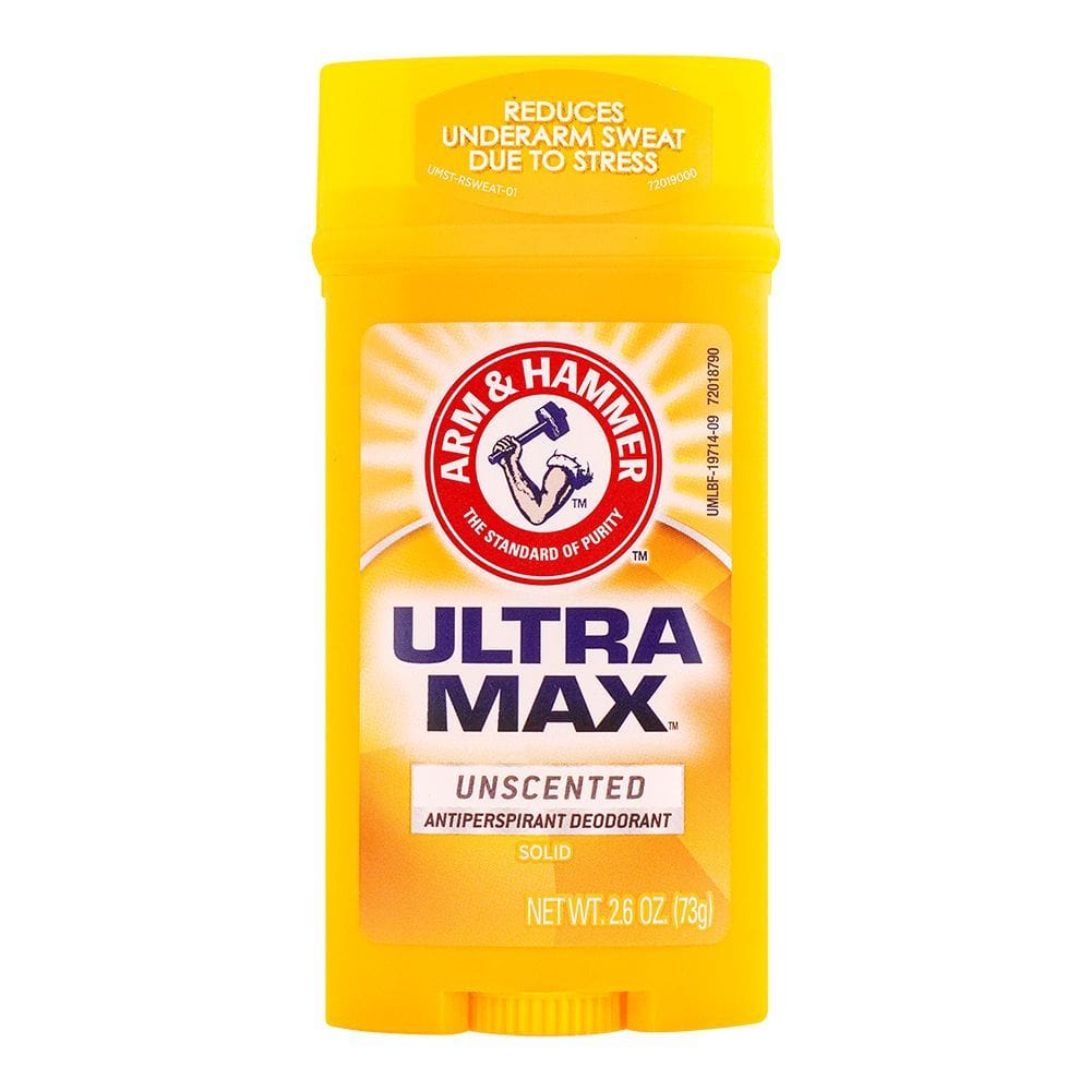 Buy Original Arm & Hammer ULTRAMAX Solid Antiperspirant Deodorant, Unscented - Online at Best Price in Pakistan