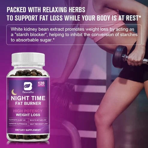 Buy Original B Beworths Night Time Fat Burner 120-Capsules - Online at Best Price in Pakistan