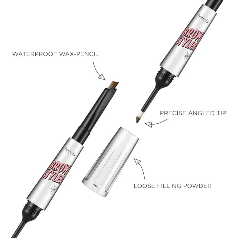 Buy Original Benefit Cosmetics Brow Styler Brow Pencil & Powder Duo 3.5 Neutral Medium Brown - Online at Best Price in Pakistan