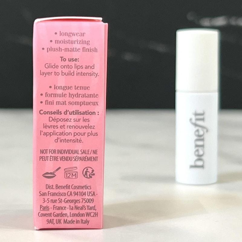 Buy Original Benefit Cosmetics Plush Moisturizing Matte Lip Tint 02 Cream Puff - Online at Best Price in Pakistan