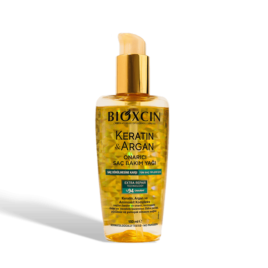 Buy Original Bioxcin Keratin & Argan Hair Oil - 150ml - Online at Best Price in Pakistan