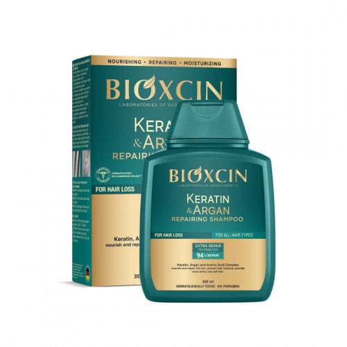 Buy Original Bioxcin Keratin & Argan Repairing Shampoo - 300ml - Online at Best Price in Pakistan